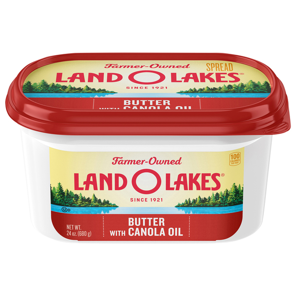 Land O Lakes Butter with Canola Oil, Spreadable