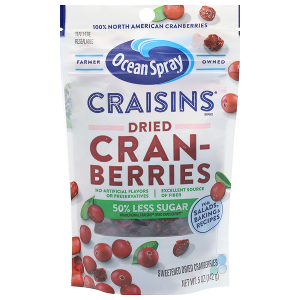 Ocean Spray Dried Cranberries, Reduced Sugar