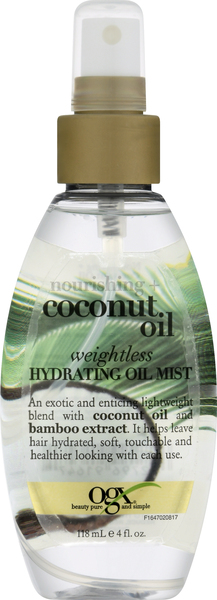 OGX Oil Mist, Hydrating, Weightless, Nourishing + Coconut Oil