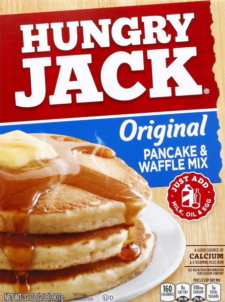 Hungry Jack Pancake & Waffle Mix, Original