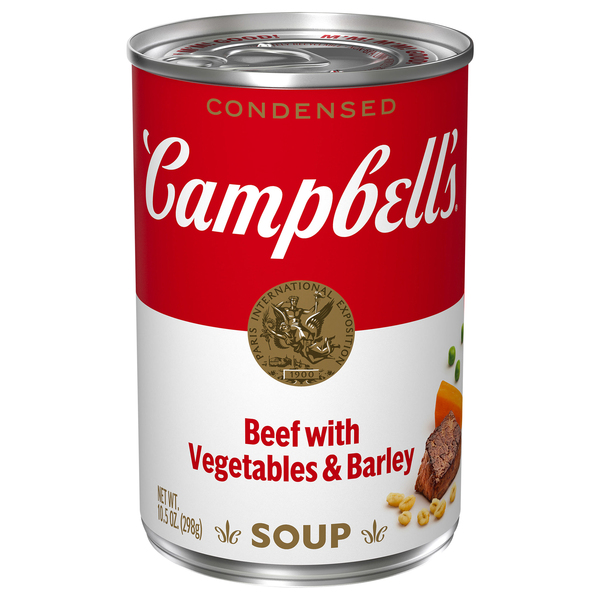 Campbell's Condensed Soup, Beef with Vegetables & Barley