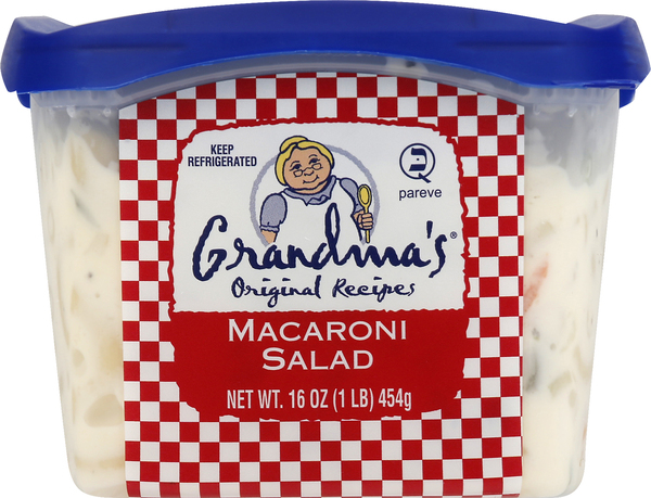 Grandmas Original Recipes Macaroni Salad