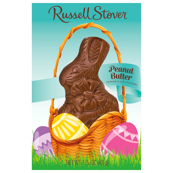 Russell Stover Milk Chocolate, Peanut Butter