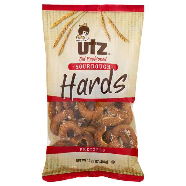 Utz Pretzels, Old Fashioned Sourdough, Hards
