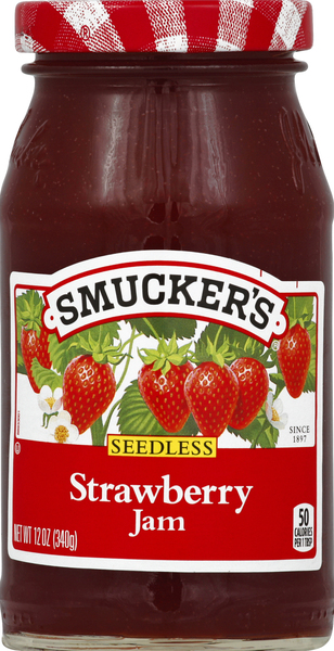 Smucker's Jam, Strawberry, Seedless