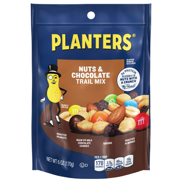 Planters Trail Mix, Nuts & Chocolate
