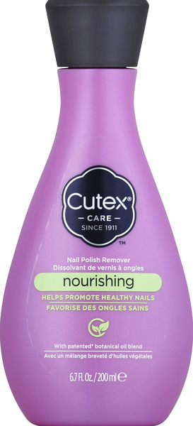 Cutex Nail Polish Remover, Nourishing