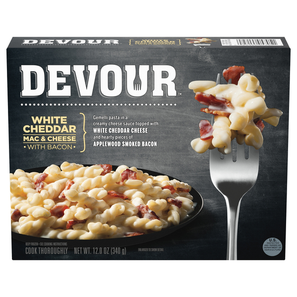 Devour Mac & Cheese, with Bacon, White Cheddar