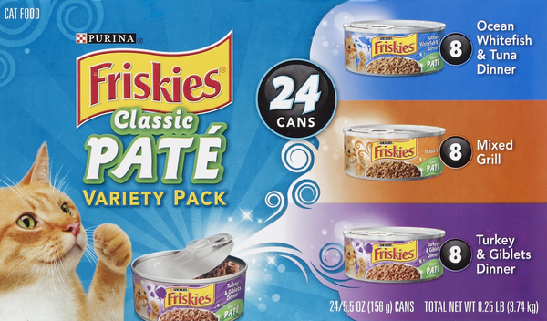 Friskies Cat Food, Variety Pack