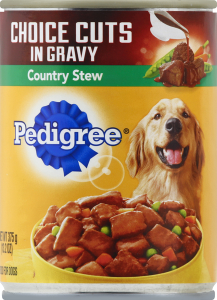 Pedigree Food for Dogs, Choice Cuts in Gravy Country Stew