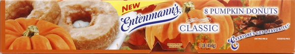 Entenmann's Donuts, Classic, Pumpkin