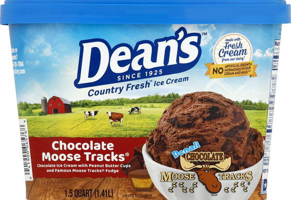 Dean's Ice Cream, Chocolate Moose Tracks