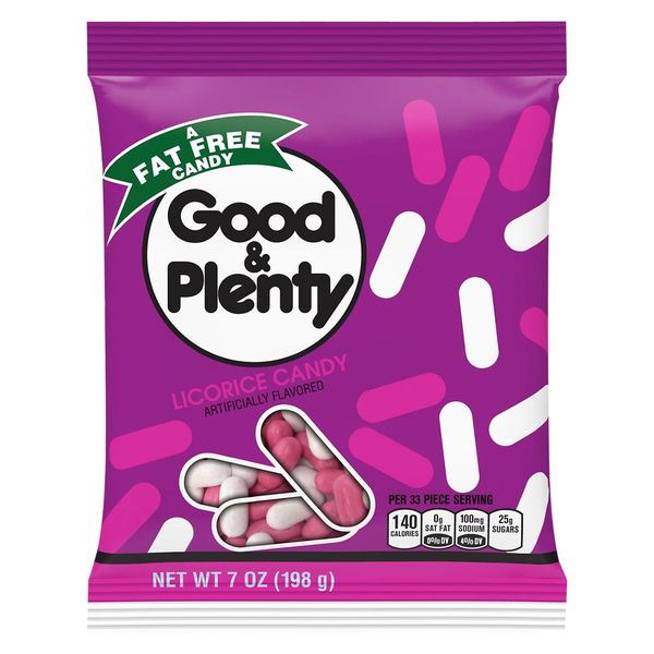 Good & Plenty Soft & Chewy Licorice Candy