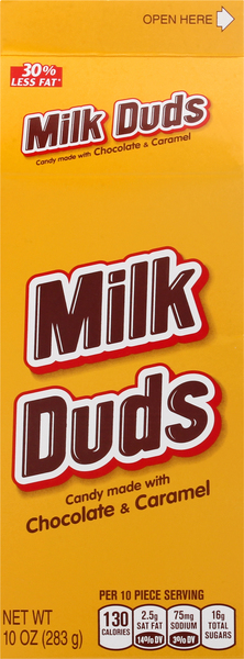Milk Duds Candies, Chocolate & Caramel
