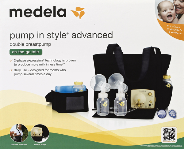 Medela Breastpump, Double, Pump in Style Advanced, On-the-Go Tote