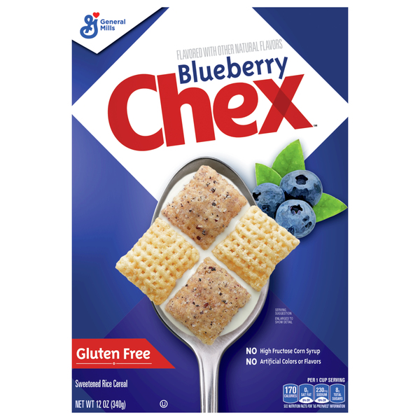 Chex Cereal, Gluten Free, Blueberry