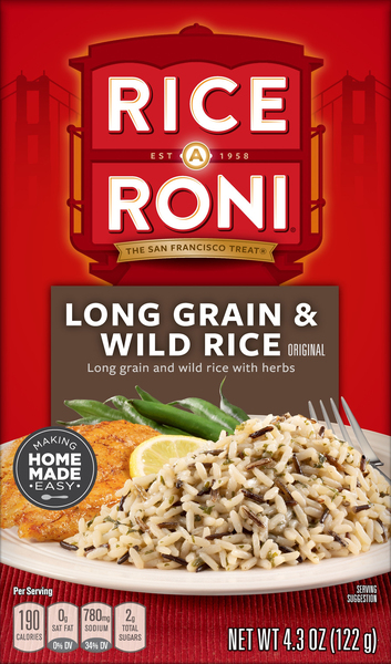 Rice A Roni Long Grain & Wild Rice, Original