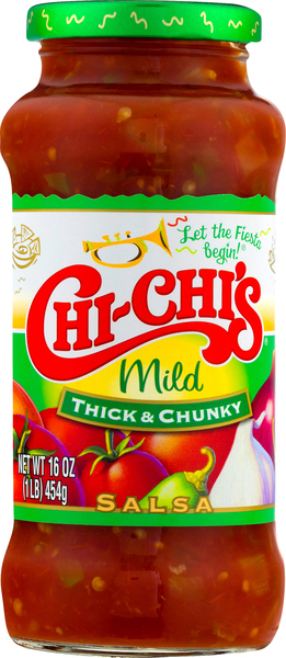 CHI CHIS Salsa, Thick & Chunky, Mild