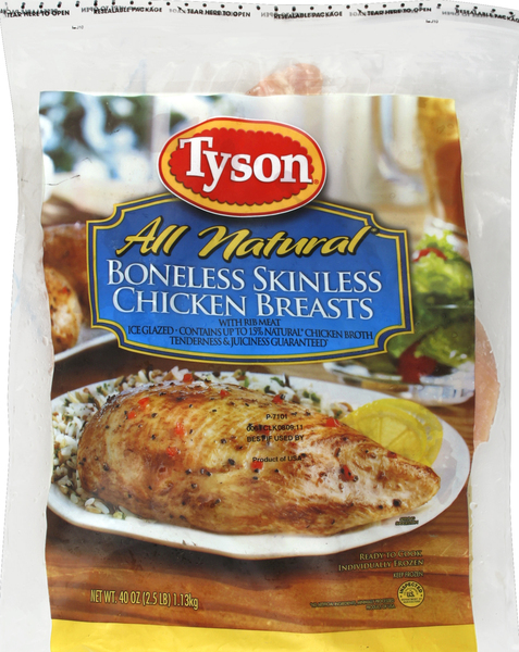 Tyson Chicken Breasts, Boneless, Skinless