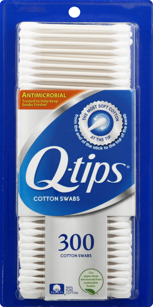 Q Tips Cotton Swabs