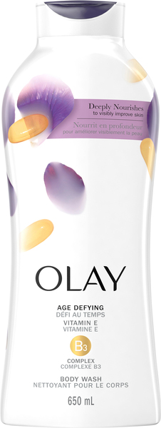 Olay Body Wash, Age Defying, Vitamin E