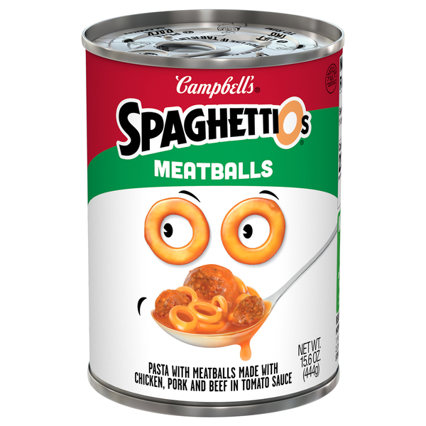SpaghettiOs Pasta, Meatballs