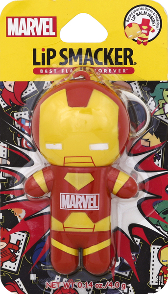 Lip Smacker Lip Balm, Marvel, Iron Man Billionaire Punch