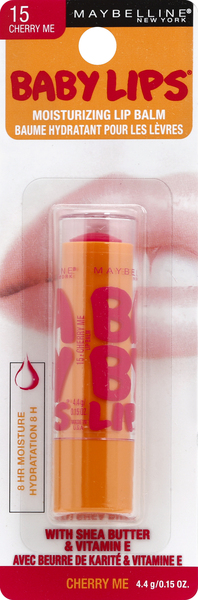 maybelline Lip Balm, Moisturizing, Cherry Me 15