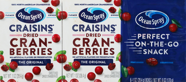 Ocean Spray Cranberries, The Original, Dried