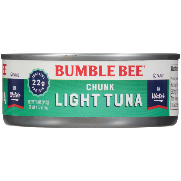 Bumble Bee Tuna in Water, Chunk Light
