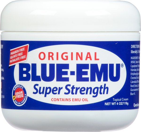 Blue-Emu Topical Cream, Super Strength, Original