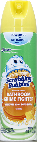 Scrubbing Bubbles Bathroom Cleaner, Disinfectant, Fresh Citrus Scent