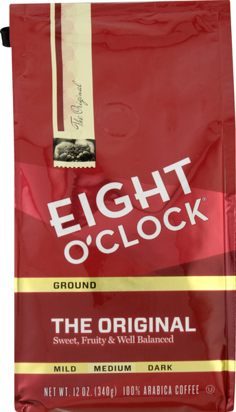 EIGHT O CLOCK Coffee, Ground, Medium, The Original