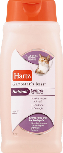 Hartz Shampoo, For Cats & Kittens, Hairball Control