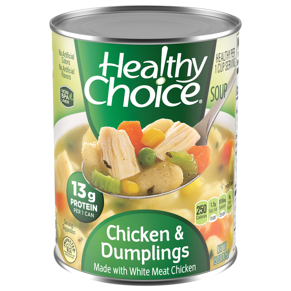 Healthy Choice Soup, Chicken & Dumplings