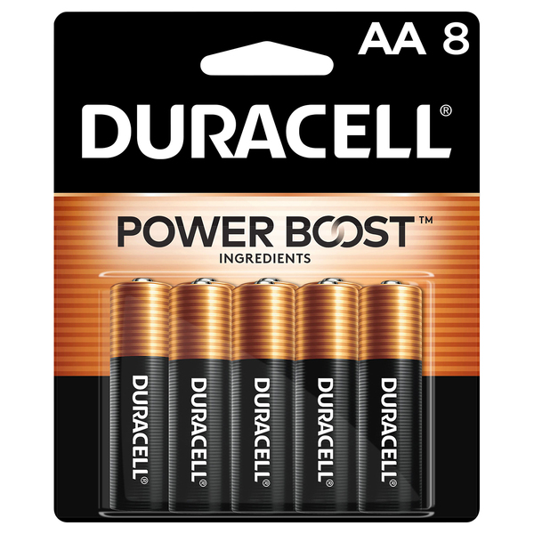 Duracell Battery, Alkaline, AA