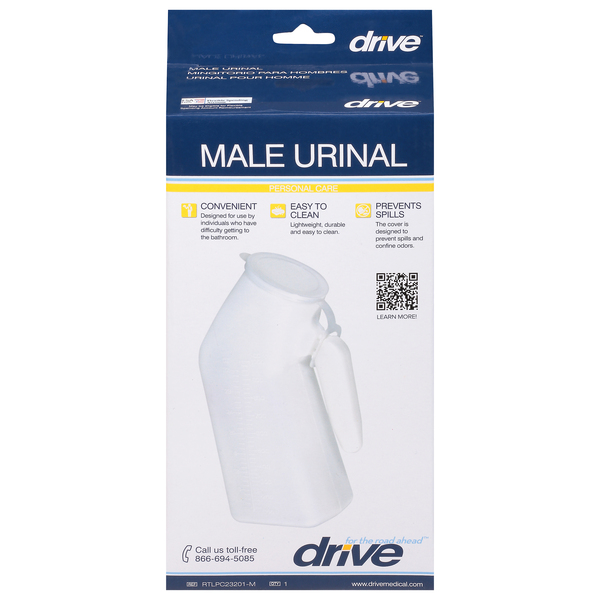 Drive Urinal, Male, Disposable