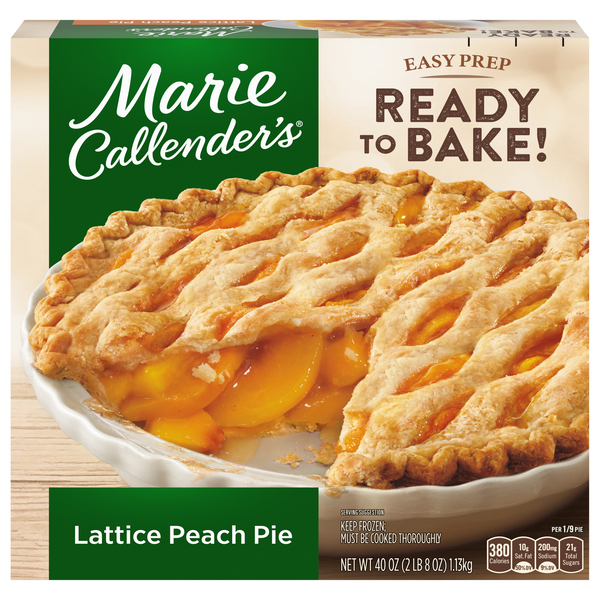 Marie Callender's Pie, Lattice Peach