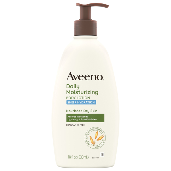 Aveeno Body Lotion, Daily Moisturizing, Sheer Hydration