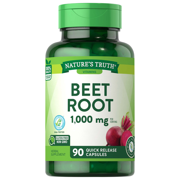 Nature's Truth Beet Root, 1000 mg, Quick Release Capsules