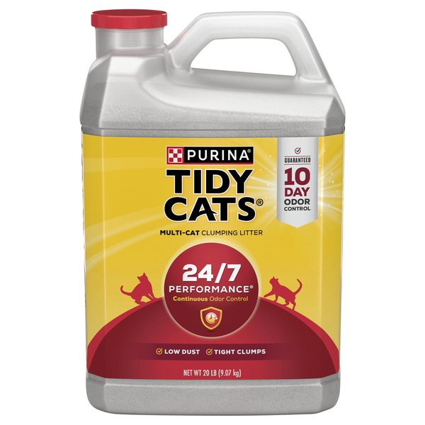 Tidy Cats Clumping Litter, Multi-Cat, 24/7 Performance