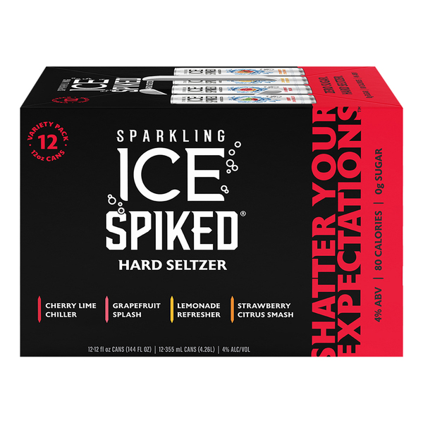 Sparkling Ice Spiked Hard Seltzer, Variety Pack