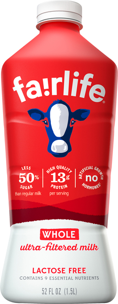 Fairlife Milk, Lactose Free, Whole