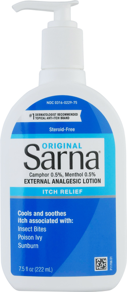 Sarna Lotion, Itch Relief