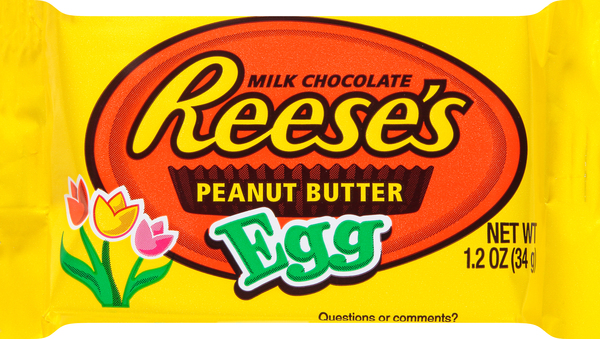 Reese's Candy, Peanut Butter Egg, Milk Chocolate