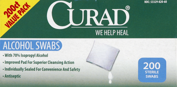 CURAD Alcohol Swabs, Value Pack