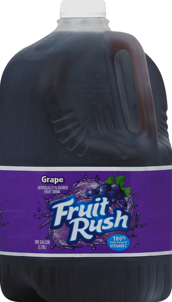 Fruit Rush Fruit Drink, Grape