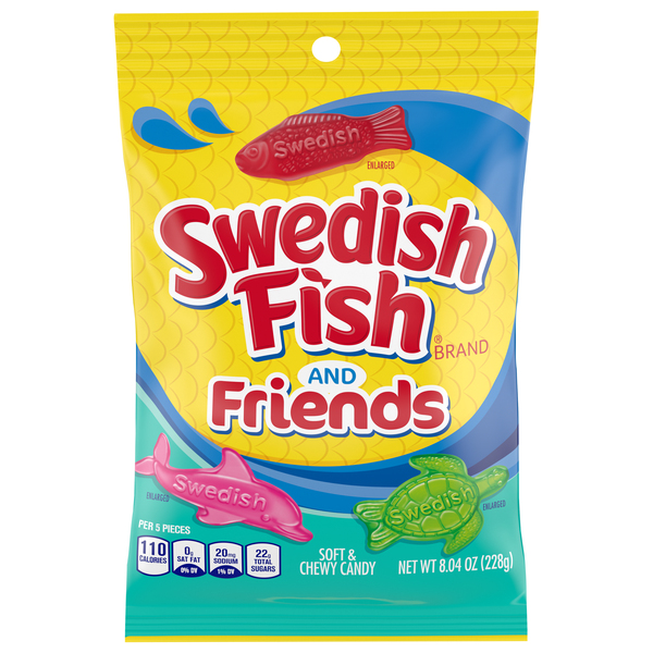 Swedish Fish Candy, Soft & Chewy « Discount Drug Mart