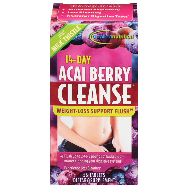 Applied Nutrition Acai Berry Cleanse, 14-Day, Tablets