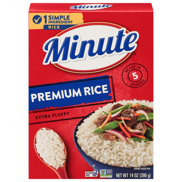Minute Rice, Premium, Extra Fluffy